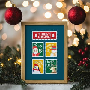 Christmas Wall Art, Christmas Art Gift, Printable Wall Art, Home Decor, Digital Print, Poster Art, Digital Download
