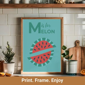 Food Printable Wall Art: Fun Kitchen Decor (Digital Download)