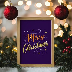 Christmas Wall Art, Christmas Art Gift, Printable Wall Art, Home Decor, Digital Print, Poster Art, Digital Download