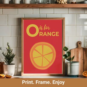 Food Printable Wall Art: Fun Kitchen Decor (Digital Download)