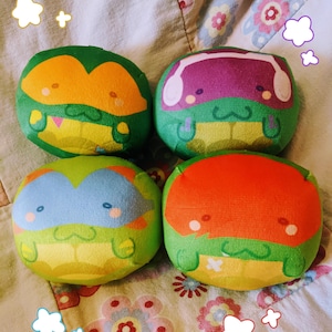 Llaveros de peluche de ROTTMNT