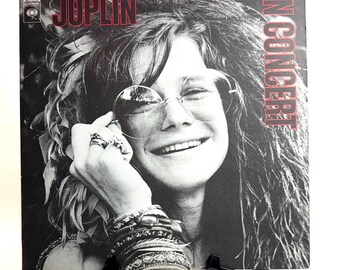 Vintage Original Janis Joplin in Concert Live Vinyl Album Record