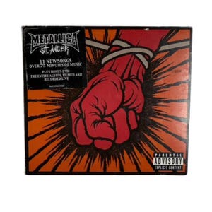 Metallica | St. Anger 2003 Digipak | CD + DVD Album  | Heavy Metal