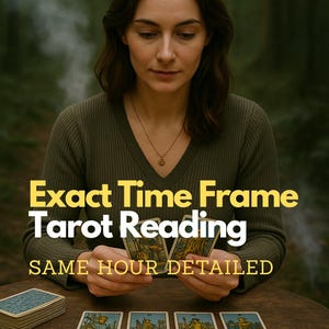 Exact Time Frame Same Hour Tarot Reading, Psychic Timing Predictions, How Soon or How Long, Psychic Medium Reading, When Will It Happen?