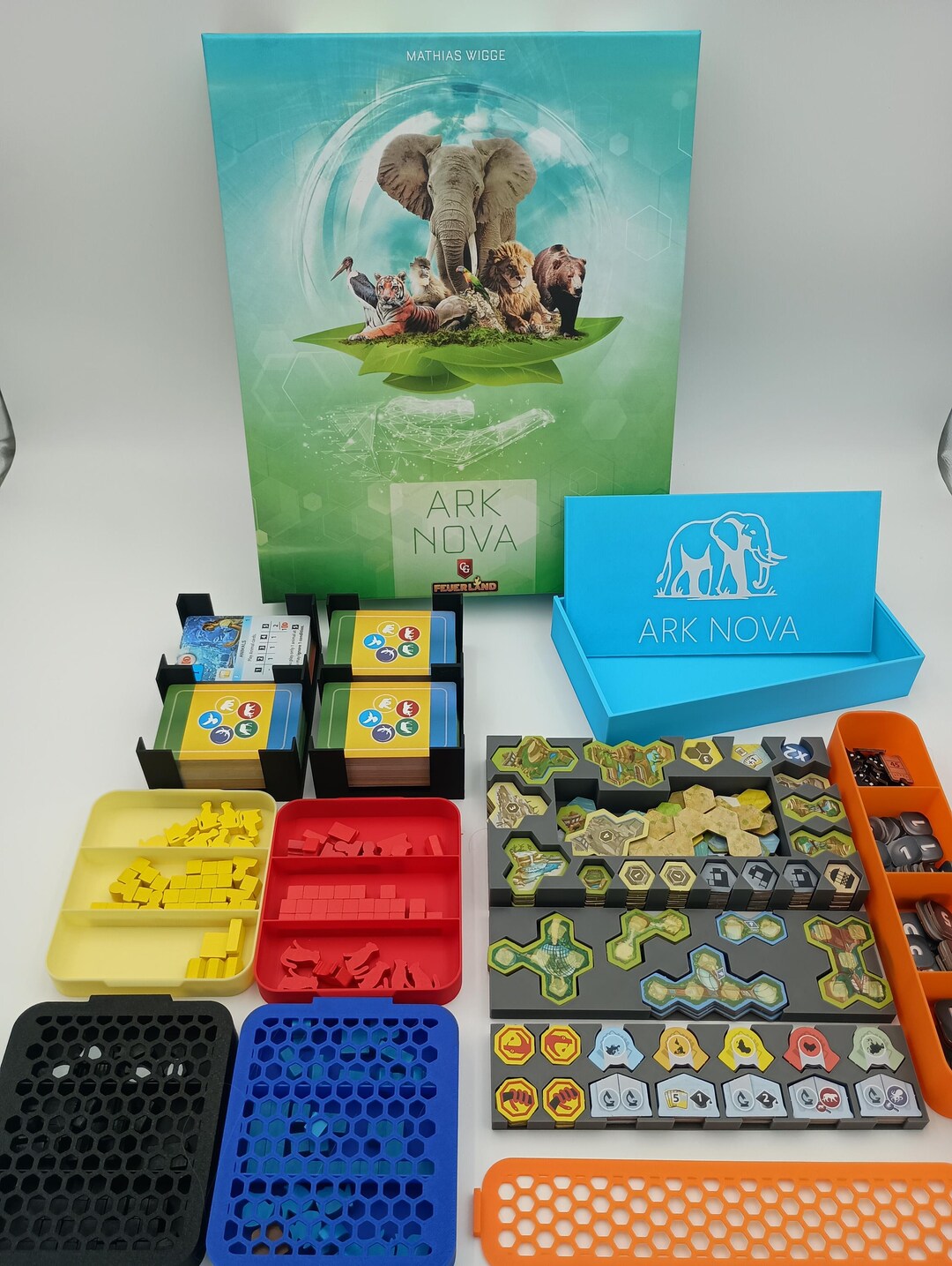Ark Nova and Marine Worlds Board Game Organizer & Insert - Etsy