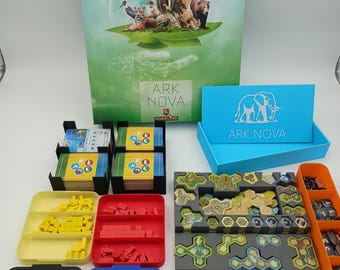 Organizzatore e inserto per giochi da tavolo Ark Nova e Marine Worlds