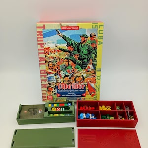 Inserto/organizador del juego de mesa Cuba Libre