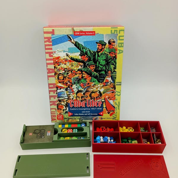 Inserto/organizzatore per gioco da tavolo Cuba Libre