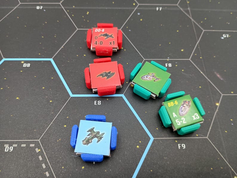 Space Empires 4X Organizer: All Expansions Compatible, Board Game Insert Bild 12