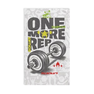 Gym Motivational Hand Towel, Fitness Towel, Workout Accessories, Exercise Gift, Weightlifting Towels