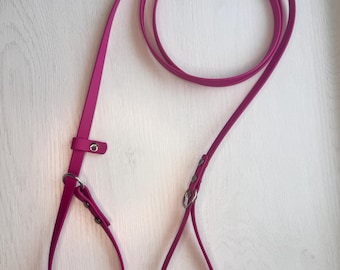 3/4 Biothane Waterproof Dog Slip Lead 3/4": Training & Walking Leash, Custom Color