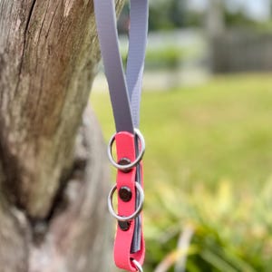 1/2&quot; Biothane Traffic Handle, Short Waterproof Dog Leash, Control Handle for Training, Durable & Easy to Clean, Great for Large Dogs, Custom