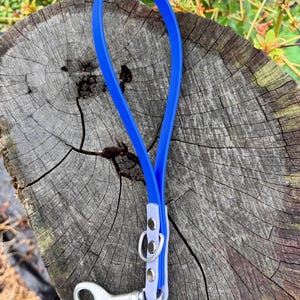 3/4&quot; Biothane Traffic Handle, Short Waterproof Dog Leash, Control Handle for Training, Durable & Easy to Clean, Great for Large Dogs, Custom