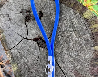 3/4" Biothane Traffic Handle: Waterproof Short Dog Leash for Training