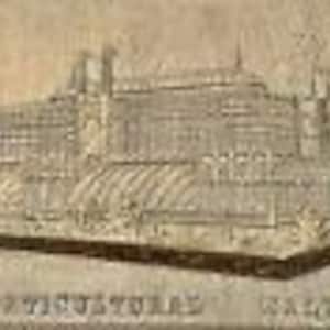 Wooden Medal 1876 Centennial Exhibition Philadelphia
