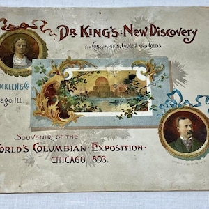 World&#39;s Columbian Expo Chicago 1893 Booklet