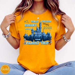 Frozen Disney Castle Family Trip Shirt 2026
