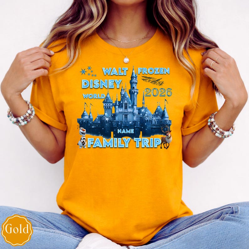 Frozen Disney Castle Family Trip Shirt 2026