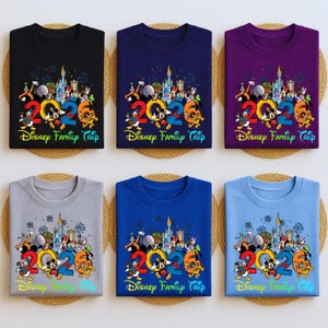 2026 Disney family Vacation Matching Trip Shirts