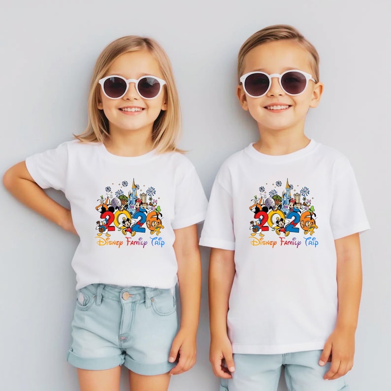 2026 Disney family Vacation Matching Trip Shirts