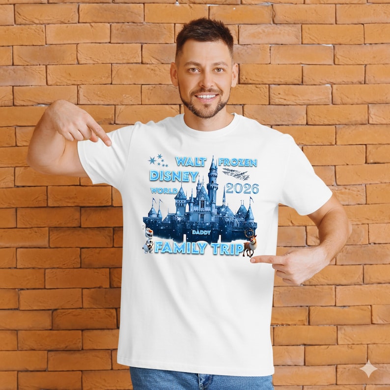 Frozen Disney Castle Family Trip Shirt 2026