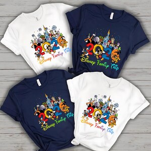 2026 Disney family Vacation Matching Trip Shirts