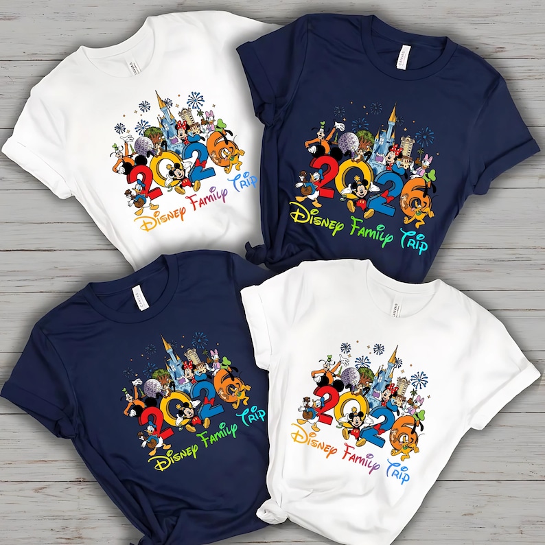 2026 Disney family Vacation Matching Trip Shirts