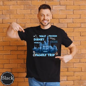 Frozen Disney Castle Family Trip Shirt 2026