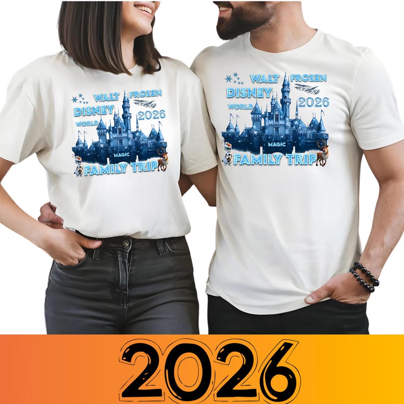 Frozen Disney Castle Family Trip Shirt 2026