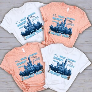 Frozen Disney Castle Family Trip Shirt 2026