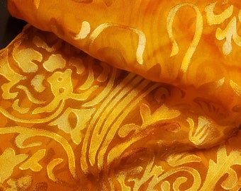 orange - yellow Noveau Scarf