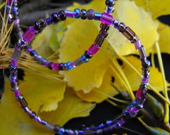 2 Pink and Purple Bracelets