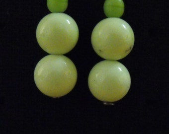 Green Earrings