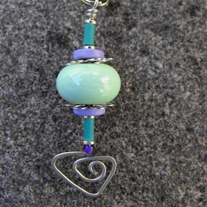 Mint Green Necklace image 1