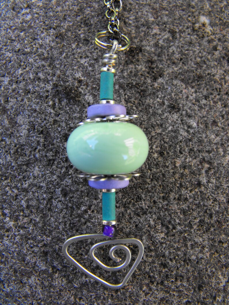 Mint Green Necklace image 2