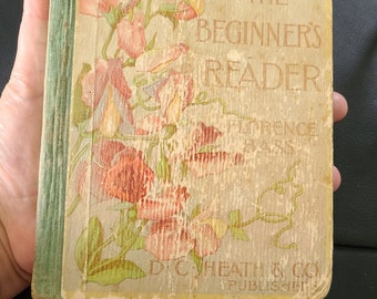 The Beginner's Reader by Florence Bass Teaches Cursive