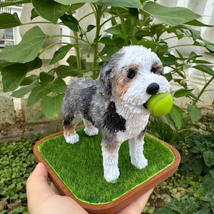 Custom Clay Stone Sculpture Pet | Gifts for Pet Lovers | Memorial Pet Gifts |   | Wedding caketopper | Pets birthday | Caketopper | Dog&Cat