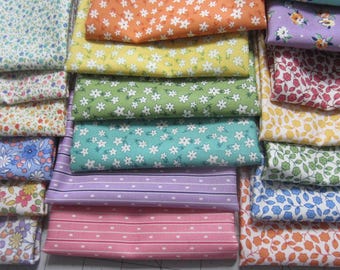 Aunt Grace Garden Variety, Fat Quarter Pack of 20, Marcus Fabrics, Judie Rothermel, Quilting Fabric