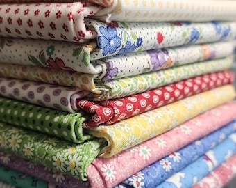 Aunt Grace Goes Scrappy, Fat Quarter Pack of 29, Marcus Fabrics, Judie Rothermel, Quilting Fabric