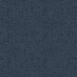 May include: A seamless, textured fabric in a deep navy blue. The material has a woven appearance, with subtle variations in tone creating a sense of depth and visual interest. The overall effect is a solid, dark blue background.