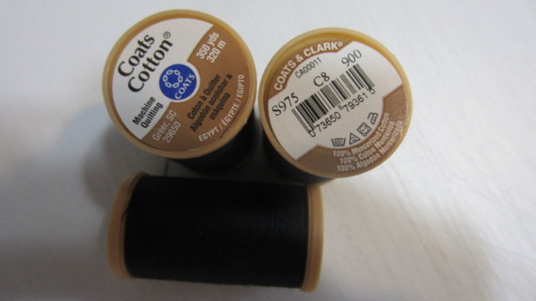 Star Coats and Clark Cotton Thread For Sewing, Machine Quilting