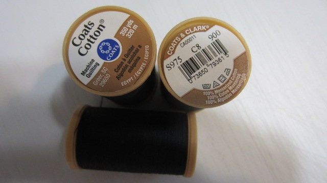 Coats 100% Mercerized Cotton S975 All Purpose Thread - Tex 35