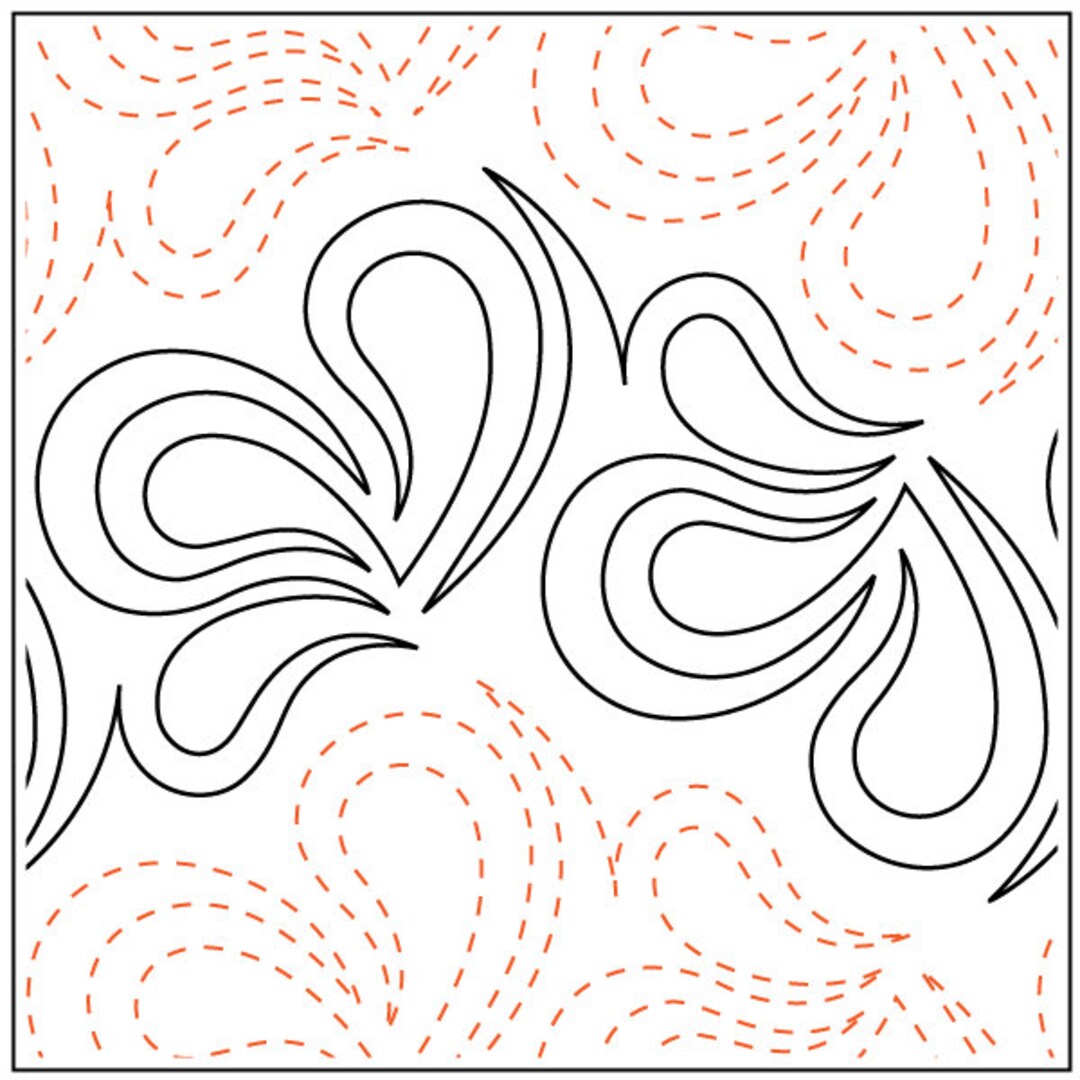 Machine Quilting, Tear Away Papers, 6.75, Baton Rouge Package of Four