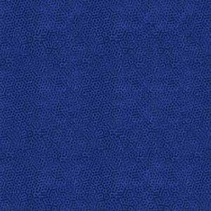 May include: A seamless pattern of small, dark blue hexagons on a solid blue background.