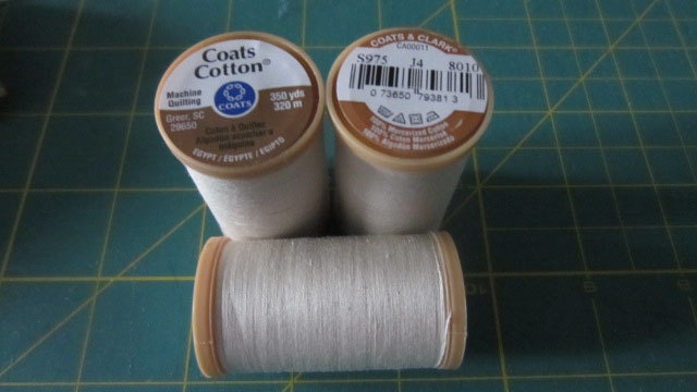 Coats & Clarks Upholstery Thread, heavy duty, great for bear making. Color  900 Black