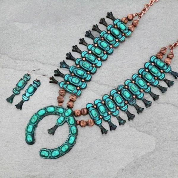 Squash Blossom Necklace Etsy