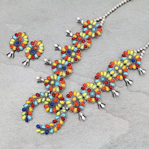 Squash Blossom Necklace Etsy