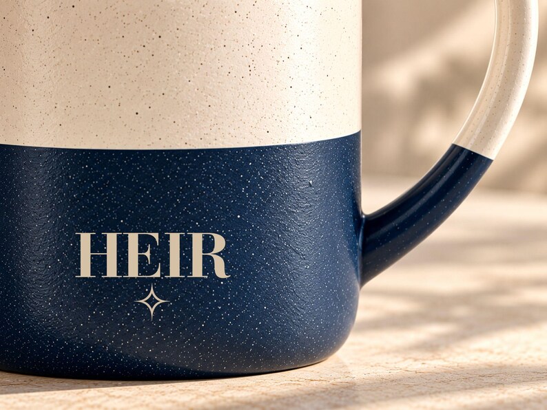 Mug chrétien, cadeau de baptême, verre de famille, cadeau symbolique pour lui ou elle image 5
