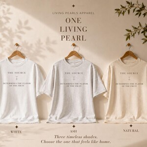 Kristen inspirerande skjorta, herrtröja med tro, upplyftande unisex-tröja, The Source Graphic Tee bild 4