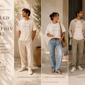 Kristen inspirerande skjorta, herrtröja med tro, upplyftande unisex-tröja, The Source Graphic Tee bild 6